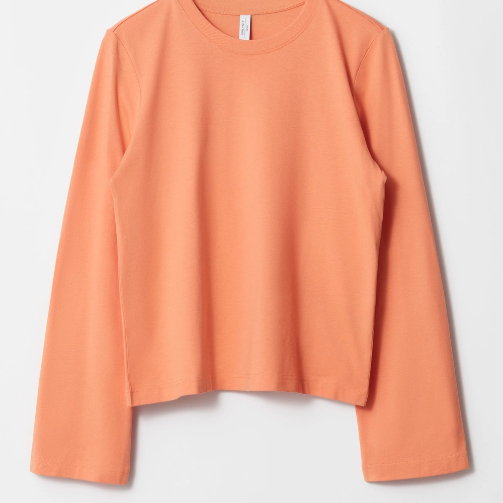 & Other Stories Long Sleeve Jersey Top